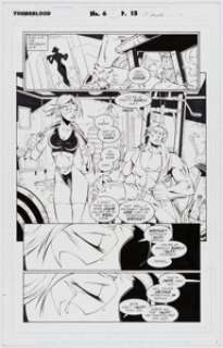 Fabio Laguna, Jon Sibal, and others Youngblood #6 Story Page 17 Original Art (Marvel, 1996).