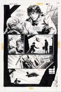 Timothy Truman and Enrique Alcatena Hawkworld #3 Story Page 27 Original Art (DC, 1989). | Heritage