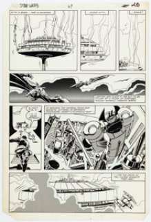 Walt Simonson and Tom Palmer Star Wars #57 Story Page 20 Original Art (Marvel, 1984). | Heritage