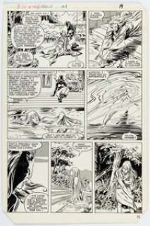 John Buscema and Tom Palmer Magik #1 Story Page 15 Original Art (Marvel, 1984). | Heritage