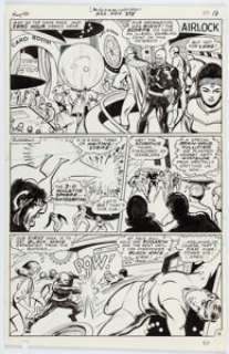 Jim Shooter and Win Mortimer Adventure Comics #374 Legion of Super-Heroes Story Page 15 Original Art (DC, 1969). | Heritage