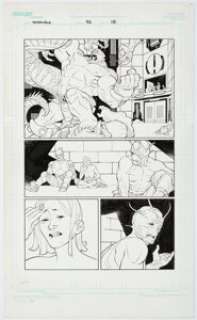 Cory Walker Invincible #92 Story Page 18 Original Art (Image, 2012).