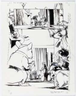 Zander Cannon and Gene Ha Top 10 #5 Story Page 24 Original Art (DC, 2000).