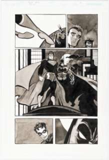 Tim Sale Superman / Batman #26 Story Page 5 Original Art (DC, 2006). | Heritage