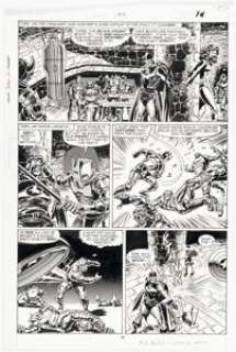 John Buscema and Tom Palmer The Avengers #282 Story Page 10 Original Art (Marvel, 1987). | Heritage