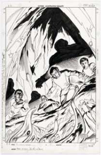 Mike Collins and Keith Williams Star Trek: Untold Voyages #4 Cover Original Art (Marvel, 1998).