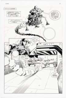 Dave Gibbons Martha Washington Goes to War #3 Story Page 2 Original Art (Dark Horse, 1994). | Heritage