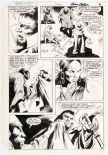 Gene Colan and Bob Smith Night Force #13 Story Pages Original Art Group of 13 (DC, 1983). (Total: 13 Original Art) | Heritage