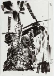 Tommy Lee Edwards G.I. Joe Season 2 #16 Beachhead Cover (IDW, 2012).