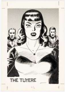 Dan Adkins Galaxy V24#5 "Heisenberg’s Eyes" Illustration Original Art (Galaxy Publishing, 1966). | Heritage