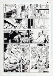Graham Nolan and Eduardo Barreto Batman: Vengeance of Bane Special #1 Story Page 9 Original Art (DC, 1993). | Heritage