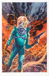 Dan Brereton Mars Attacks #7 Variant Cover Original Art (IDW, 2013). | Heritage