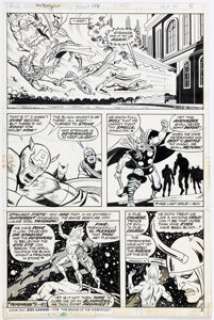 Bob Brown and Mike Esposito The Avengers #116 Story Page 4 Original Art (Marvel, 1973). | Heritage