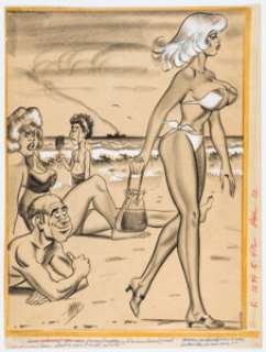 Bill Ward Fun House Comedy March-1970 Illustration Original Art (Humorama, 1970). | Heritage