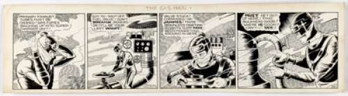 Dick Calkins Buck Rogers #381 Daily Comic Strip Original Art (John F. Dille Co., c. 1942). | Heritage