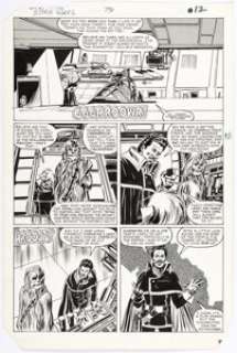 Ron Frenz and Tom Palmer Star Wars #79 Story Page 9 Original Art (Marvel, 1984). | Heritage