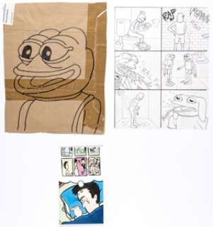 David Heatley and Matt Furie - Cartoon Illustrations Original Art Group of 3 (c. 2000s). (Total: 3 Original Art) | Heritage