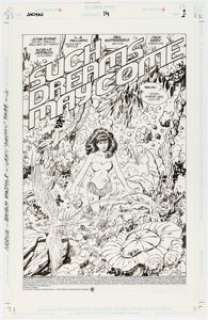 John Byrne Jack Kirby’s Fourth World #14 Splash Page 1 Original Art (DC, 1998). | Heritage