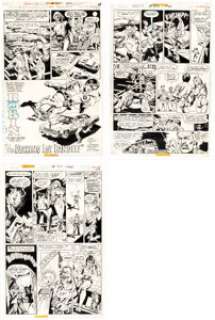 Al Milgrom and Terry Austin Detective Comics #450 Robin Story Pages 1-3 Original Art (DC, 1975). (Total: 3 Original Art) | Heritage