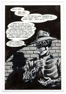 Rand Holmes Slow Death #6 Inside Front Cover Original Art (Last Gasp, 1974). | Heritage