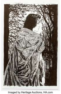 Liam Sharp Wonder Woman #19 Story Page 8 Panel Illustration Original Art (DC, 2017). | Heritage