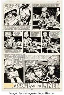 Don Perlin Ghost Rider #36 Story Page 17 Original Art (Marvel, 1979). | Heritage