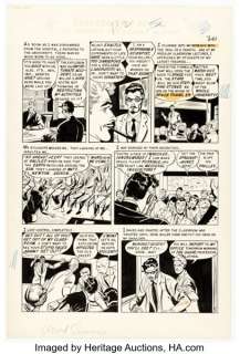 Bernie Krigstein Weird Science-Fantasy #24 Story Page 2 Original Art (EC, 1954). | Heritage