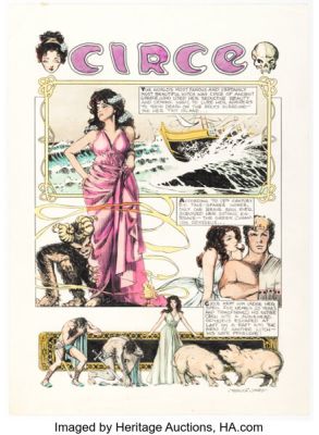 Bruce Jones The Twisted Tales of Bruce Jones #3 Complete 1-Page Story Original Art (Eclipse, 1986). | Heritage