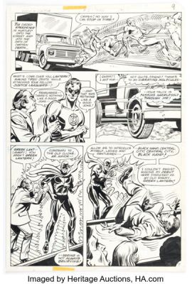 Irv Novick and Frank McLaughlin The Flash #258 Story Page 7 Original Art (DC, 1978). | Heritage