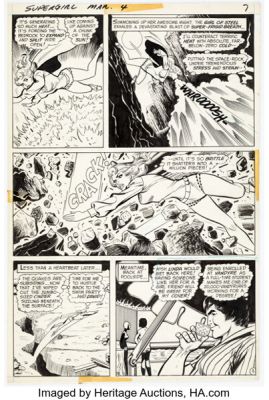Art Saaf and Vince Colletta Supergirl #4 Story Page 5 Original Art (DC, 1973). | Heritage
