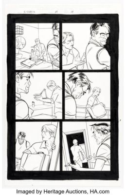 Mike Allred and Nick Craine X-Statix #19 Story Page 19 Original Art (Marvel, 2004).