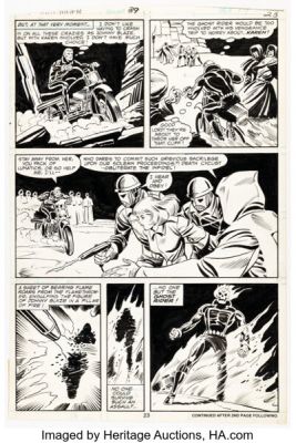 Don Perlin Ghost Rider #39 Story Page 14 Original Art (Marvel, 1979). | Heritage