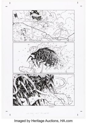Ben Stenbeck Our Bones Dust #2 Story Page 25 Original Art (Image, 2024).