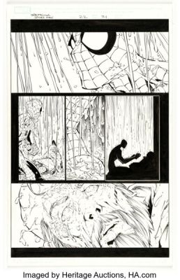 Talent Caldwell and Norman Lee Spectacular Spider-Man #22 Story Page 21 Original Art (Marvel, 2005)