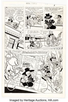 Joe Albelo and Pierre Fournier Peter Porker, the Spectacular Spider-Ham #16 Story Page 3 Original Art (Marvel, 1987). | Heritage