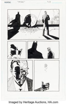 Tim Sale Batman: The Long Halloween Special #1 Page 28 Original Art (DC, 2021). | Heritage