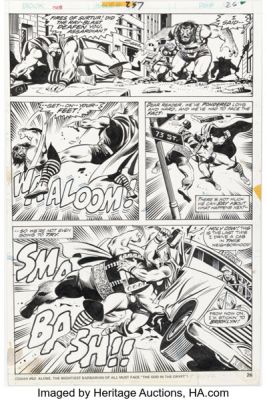 John Buscema and Joe Sinnott Thor #237 Story Page 15 Original Art (Marvel, 1975).
