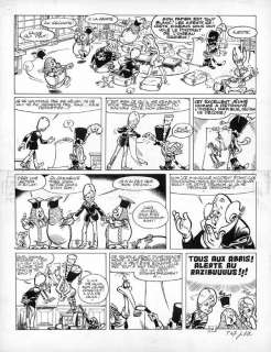 Dany | Olivier Rameau, planche n°14 Ã  l’encre de Chine … | Banque Dessinée