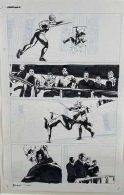 Lark Micheal (1966)... | Lot 16 - LARK Micheal (1966) -Illustration tirée de "Lazarus",... | misc / divers