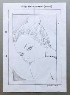 Diabolik - Enzo Facciolo â€œEva Kantâ€ - illustrazione originale - firmata  - Page volante | Catawiki