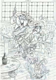 Bernat  - Original drawing - Lucky Luke | Catawiki