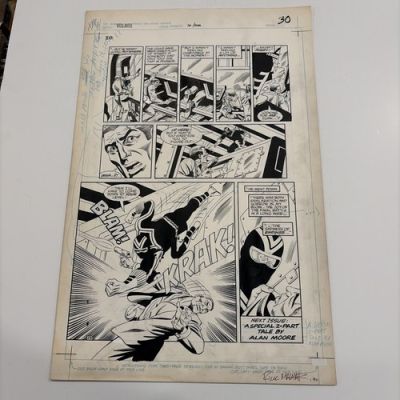 The Vigilante #16 Original Art Saviuk Magyar One Of A Kind | eBay US