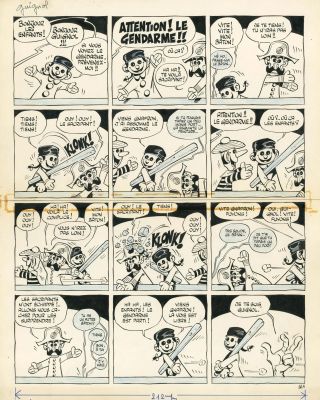 Gotlib (1934-2016) | Rubrique-à-Brac - Guignol | Huberty Breyne