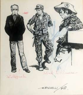 Guido Buzzelli - Illustrazione originale - Loose page | Catawiki