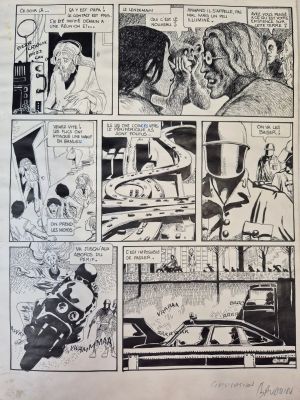 [Bd] Baudoin Edmond... | Lot 299 - [BD] BAUDOIN Edmond (né en 1942) Planche originale... | Nice Enchères