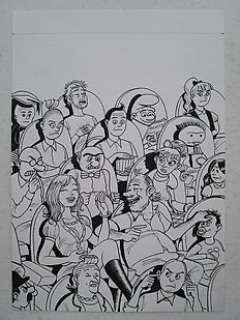 Kim Duchateau - originele tekening - cover stripglossy - Loose page | Catawiki