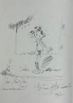 * Attanasio - Ensemble... | Lot 525 - * Attanasio - Ensemble de 3 dédicaces : Modeste et... | Tessier Sarrou