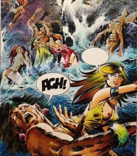 Axa - Romero - Axa Colour page - Original Art - (1984) | Catawiki