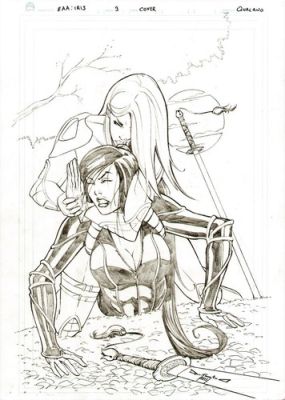 PASQUALE QUALANO - Tavola originale All New Executive Assistant Iris # 3 cover | eBay Europe (Buy It Now)