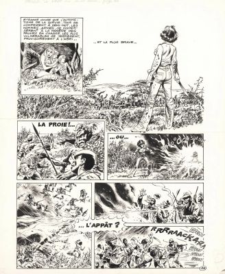 Dany (Né En 1943) Bernard... | Lot 33 - DANY (né en 1943) Bernard Prince - Le piège aux 100.000... | Tessier Sarrou
